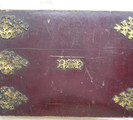 A scrapbook of original designs and proof prints for early Victorian bindings done by R. A. Harrison, ca. 1840s.