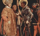 Image of St. Maurice, an African saint portrayed in sixteenth-century European armor as a knight.