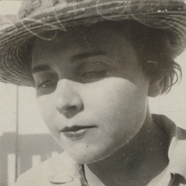 Portraits of Elizabeth Bishop and Louise Crane, circa 1930s, from the Louise Crane Papers.