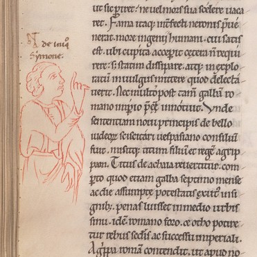 Image of nota bene from Beinecke MS 280