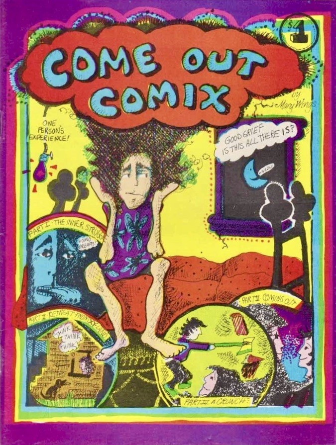 Come Out Comix by Mary Wings, 1977