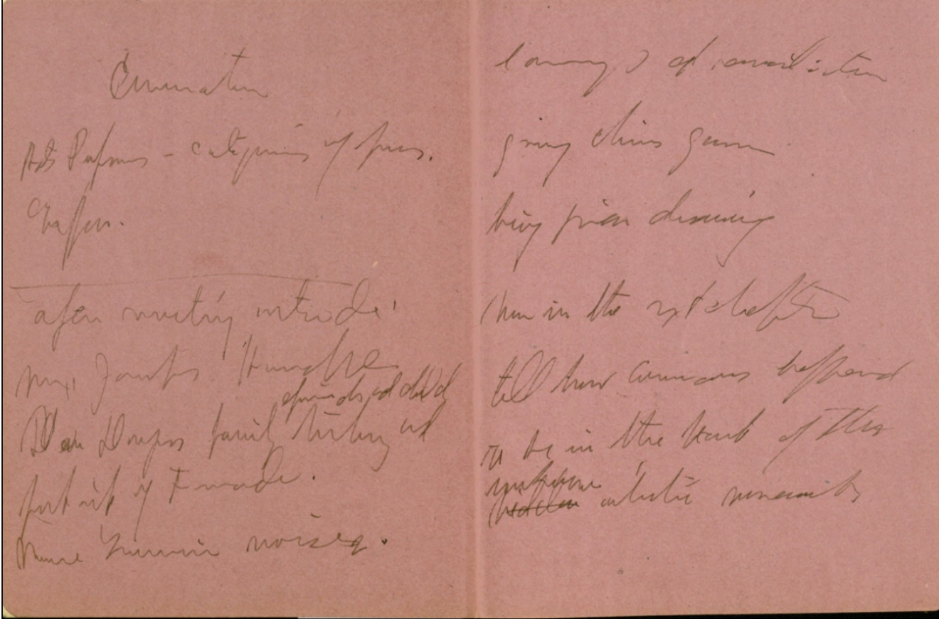 Case Study 17: Gertrude Stein  Beinecke Rare Book & Manuscript Library