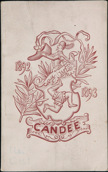 Cover of Candee shoes catalog
